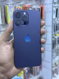 ايفون 14برو ماكس بطاريته100/ذاكره 256 الجهاز وتر برو ما مستبدل بي اي ق...
