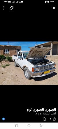 بيكم نيسان ٨٨ كير اكسن شاصي وايرمنيه كلها شرط باتري جديد سياره نضيفة و...
