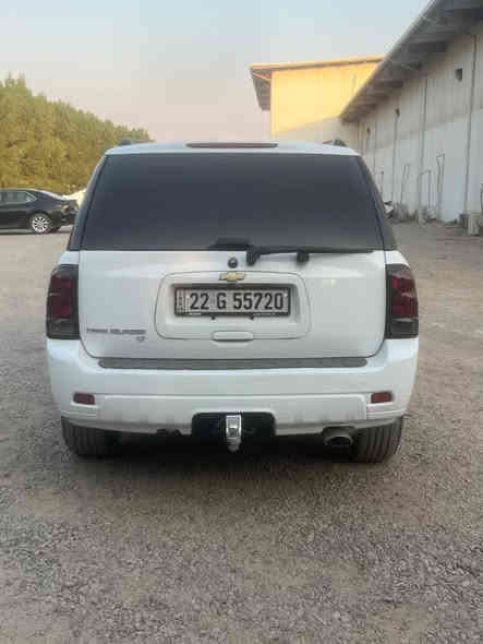 سلام عليكم
ترل بليزر 2008Ls (بجم تاهو)

محرك 4200 قبق ابيض كامله مابيه اي نقص  تبريد ثلج تخم تاير جديد حداديه كامله شاشه . لايت زنون مروحه كهربائيه للراديتر مكفوله بدون حادث فقط (جاملغ امامي جهه سايق صبغ جماليه ) ...سنويه ساقطه 

السعر 105 وبيه مجال بسيط 

متواجد اتصال*********** او واتساب  مكان السياره بغداد
