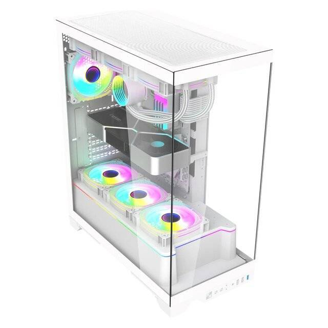 تبريد فائق (دعم المراوح):
الجزء السفلي: يدعم 3 مراوح (120 ملم).

الجزء العلوي: يدعم 3 مراوح (120 ملم).

الجزء الخلفي: يدعم مروحة واحدة (120 ملم).

🔌 المداخل والمخارج (I/O Panel):
منفذ USB 3.0 فائق السرعة ×1.

منفذ USB 2.0 ×1.

مدخل ومخرج صوت عالي الدقة (HD Audio).

💾 سعة التخزين ودعم القطع:
الأقراص الصلبة: يتسع لـ 2× HDD و 2× SSD.

اللوحة الأم (Motherboard): يدعم ATX و Micro-ATX.

كرت الشاشة (GPU): يدعم طولاً يصل إلى 420 ملم.

مبرد المعالج (CPU Cooler): يدعم ارتفاعاً يصل إلى 165 ملم.

منافذ الـ PCI: يحتوي على 7 فتحات توسعة.

🏗️ الهيكل والأبعاد:
المادة: فولاذ متين (SPCC / SGCC) بسمك 0.60 ملم.

الأبعاد الإجمالية: 435 × 228 × 525 ملم.

الوزن الصافي: 6.0 كجم.
السعر 140


**إذا كنت صاحب هذا الإعلان وتريد حذفه لأي سبب، رجاءا أرسل رسالة إلى الدعم الفني**