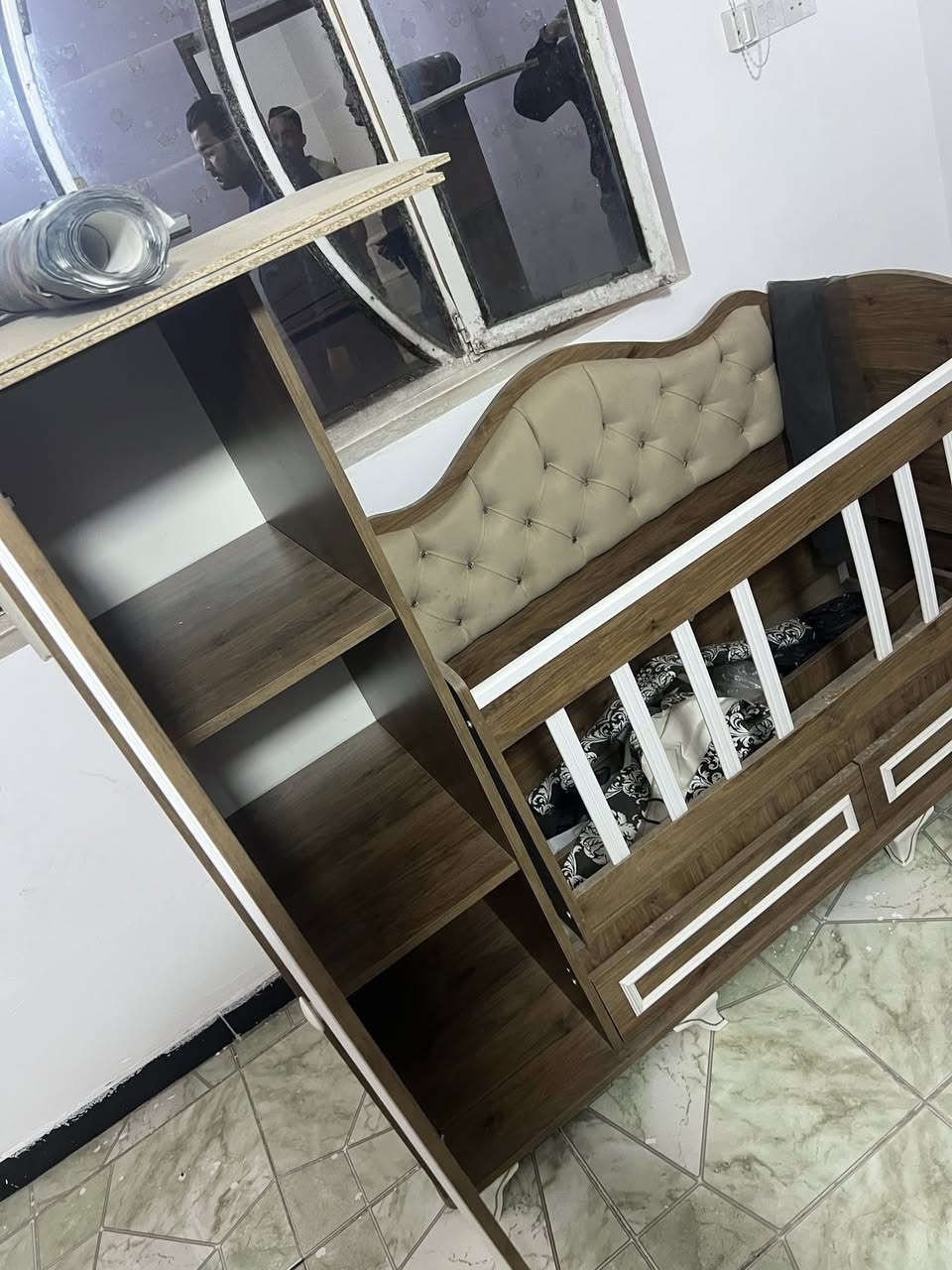 جرباية طفل نضيفة مع ملحق (كنتور) متصل وجرارات مكاني حي الجهاد سعر 85 وبيها مجال *********** للتواصل
