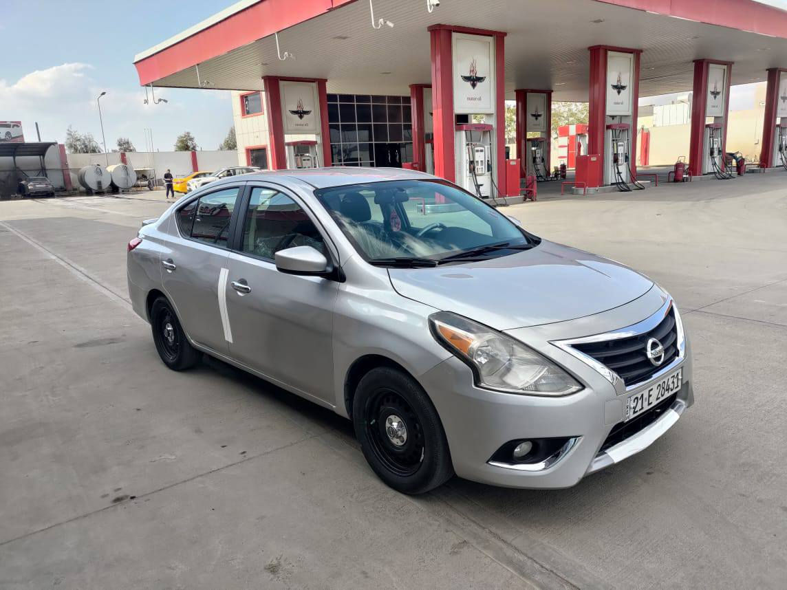 نيسان فيرسا موديل 2016 مواصفات SV رقم سنويه جديد بطاقه بنزين بي صبغ محدد بالسونار بدون اي دواخل شرط الفحص گير محرك ما مفتوح شرط سعر 92 ورقه موبايل  زين ***********‌ كۅرك *********** عنوان كركوك الفيلق كركوك, العراق
