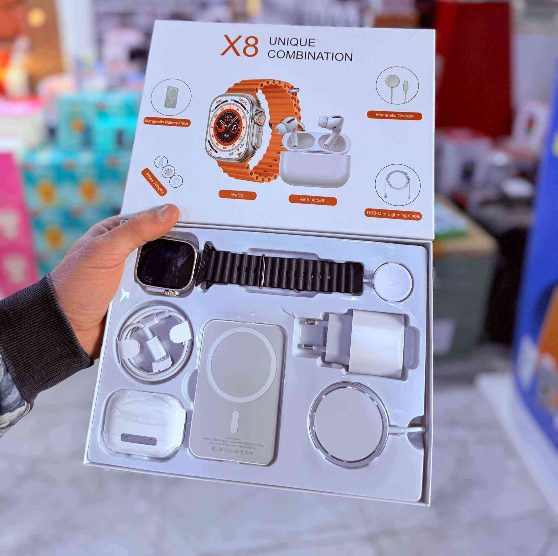 ساعات سمارت ذكية وانيقة للاستخدام اليومي 
جميعها تدعم تلقي المكالمات والرسائل والاشعارات وقياس نبضات القلب والاوكسجين بالدم ومراقبة النوم الصحي ومراقبة السعرات الحرارية 
لمعرفة الاسعار لا تتردد في مراسلتنا بغداد, العراق


**إذا كنت صاحب هذا الإعلان وتريد حذفه لأي سبب، رجاءا أرسل رسالة إلى الدعم الفني**