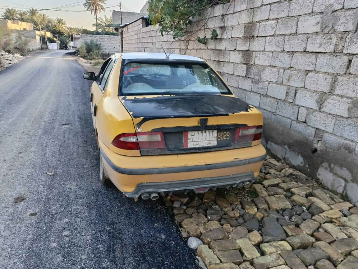 السلام عليكم 
سمند مديل 2011 
رقم بابل مشروع وطني تحويل مباشر سنويه 28
كير مكفول المكينة بيه صوت بس لا تنقيص ولا تبخير 
هيئة غرامات مصفره 
ترايك وين متريد 
 السيارة خير من الله مال شغل 
صدر جديد 
كهربائيات بلاديه 
السعر 22 وبيها مجال 
مكاني ديالى الخالص 
***********
