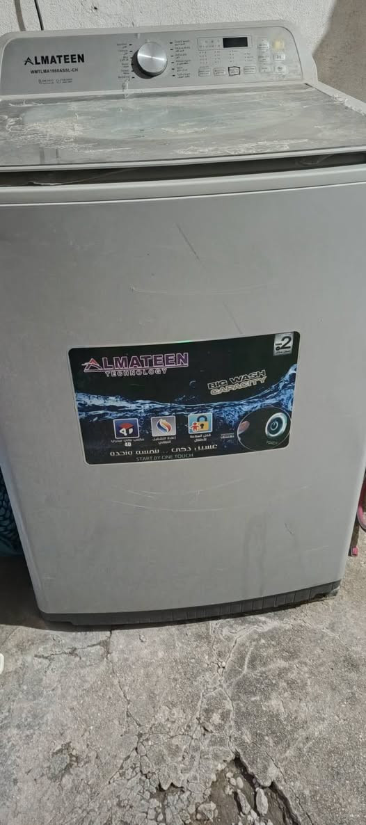 السلام عليكم 
غساله للبيع 
اوتماتيك جديدا كلش
للبيع السعر ٥٠٠ وبيها مجال بصيط 
الغساله جديدا بس جبناها ميعرفون يستخدموها 
للستفسار *********** 
العنوان كربلاء حي الموضفين
