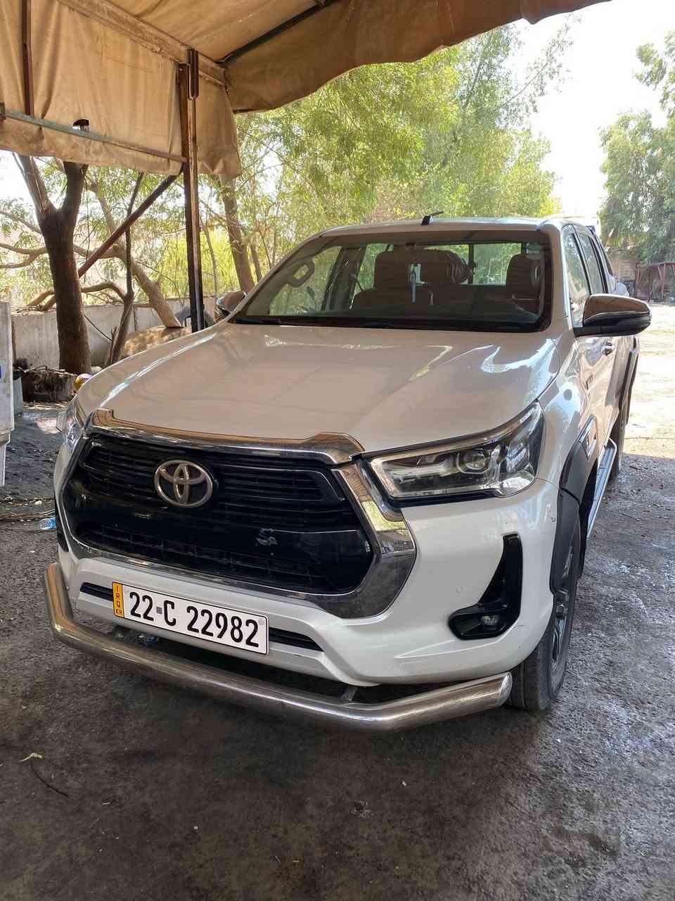 السلام عليكم
هايلوكسtrd2021
بسمي اربيل 
مكاني بابل
***********
السعر 320 بيهه مجال
