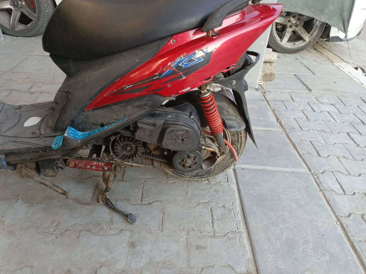 السلام عليكم ماكس 120عدله مكينه 55 سلف 55 عداد الكتروني دراجه بيهه تزويد شلعه تشگ الگاع مكينه ناعمه لاتبخير ولا نظوح شوفت عينك بلصور نص نكره سلف تشتغل السعر 450 مكاني شارع حيفا ***********
