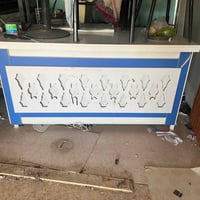 رفوف ٣ • ارتفاع ٢٩٠ سم • ميز خياطة ١٠٠×١١٠
