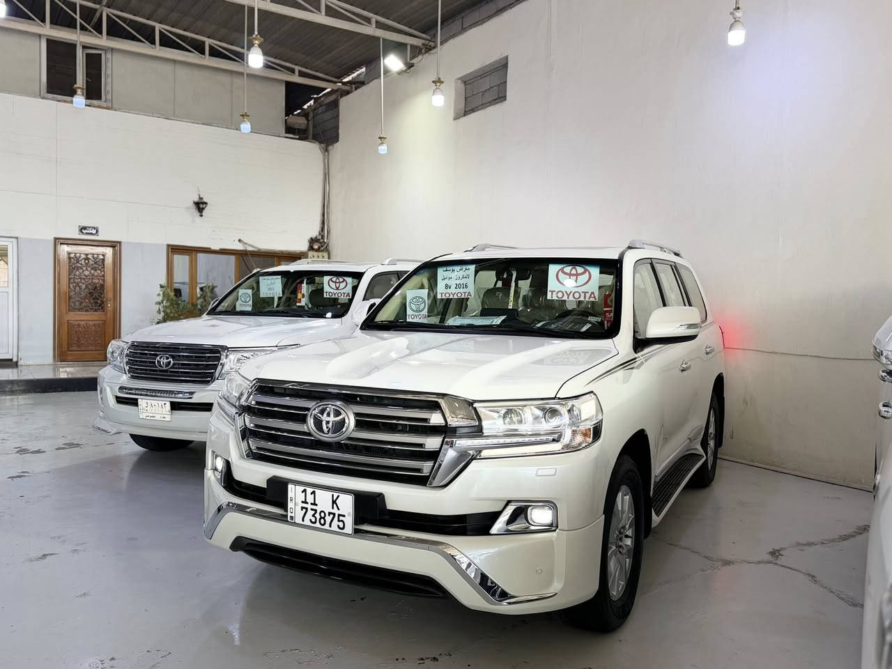 للبيع لاندكروز موديل 2016 السياره ساز اصليه رقم بغداد بأسمي مكينه V8 مكان السياره بغداد البياع مجمع المعارض 
***********
