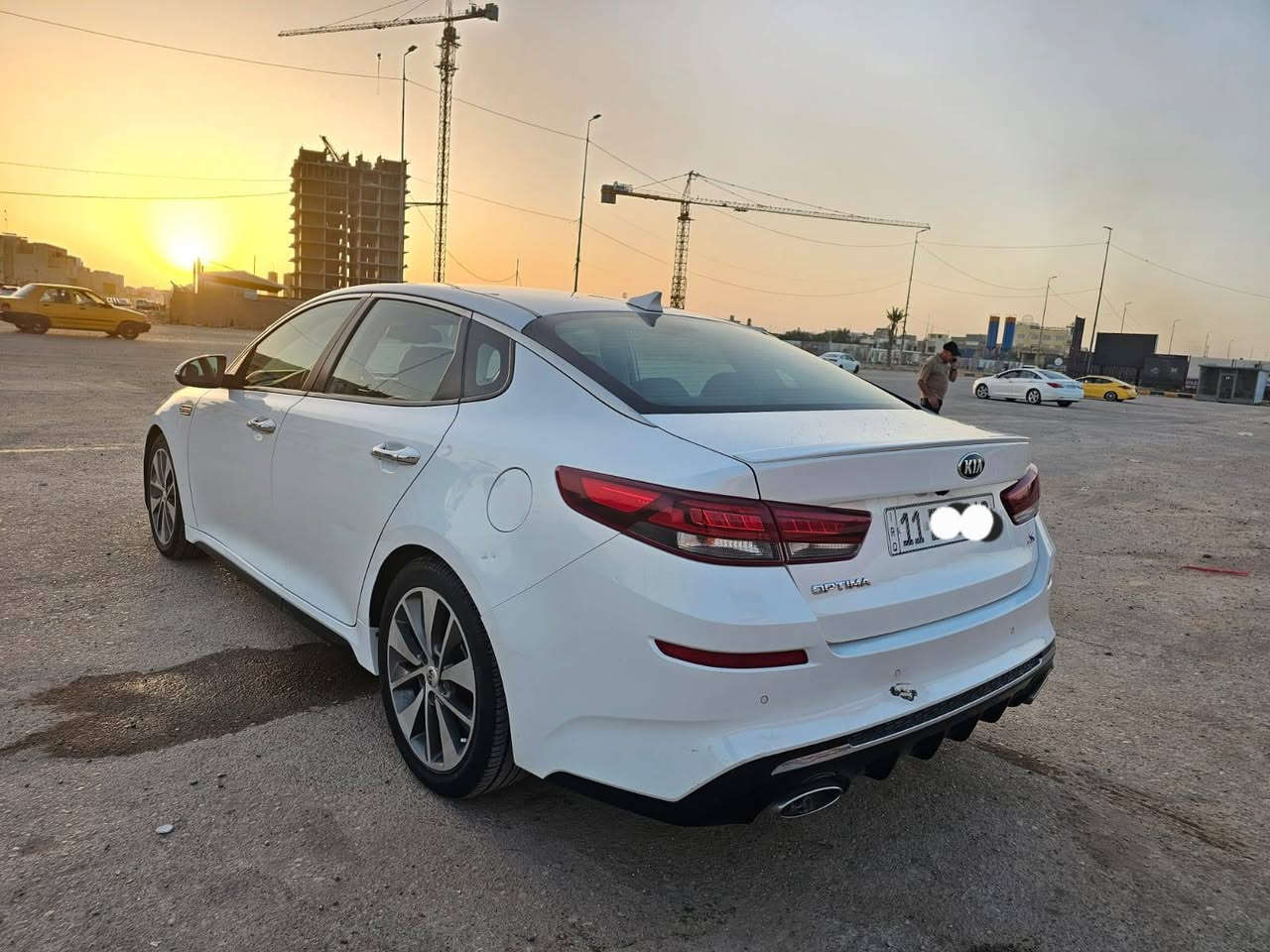 كيا اوبتيما S موديل 2019 حره باسمي رقم بغداد بصمه رادار فول عدا الفتحه وارد أمريكي بجم كبس الحادث موجود بالصور مكاني ديوانيه السعر ١٥٢ وبيهه مجال *********** ديوانية, القادسية

