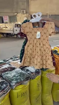 دشداشه بنات • مقاس 1.4 • تباع بالدرزن