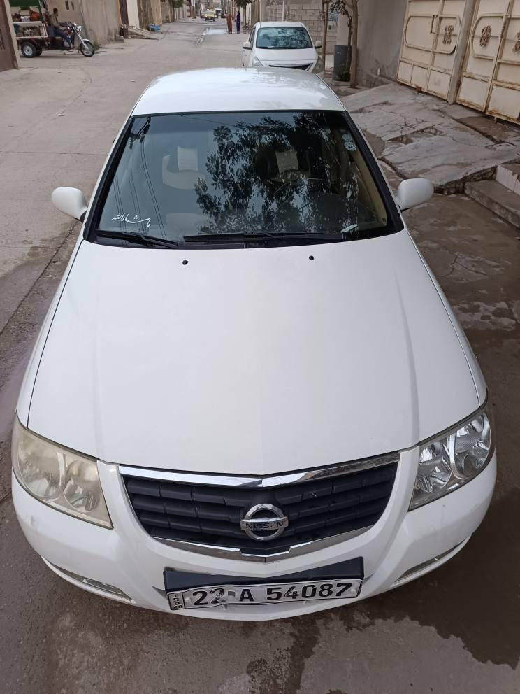 نيسان صني 2010 
سپى بةفري 
دوو سالة لامه 
بةناو خومةوةيه 
مكينه سپى 
ناو زةرد 
تةنها بونيت صبغة
كركوك 
105$ 

صار سنتين يمي 
سنوية بسمي 
مكينة ابيض 
داخل اصفر 
فقط بونيت صبغ 

***********
*********** كركوك, العراق
