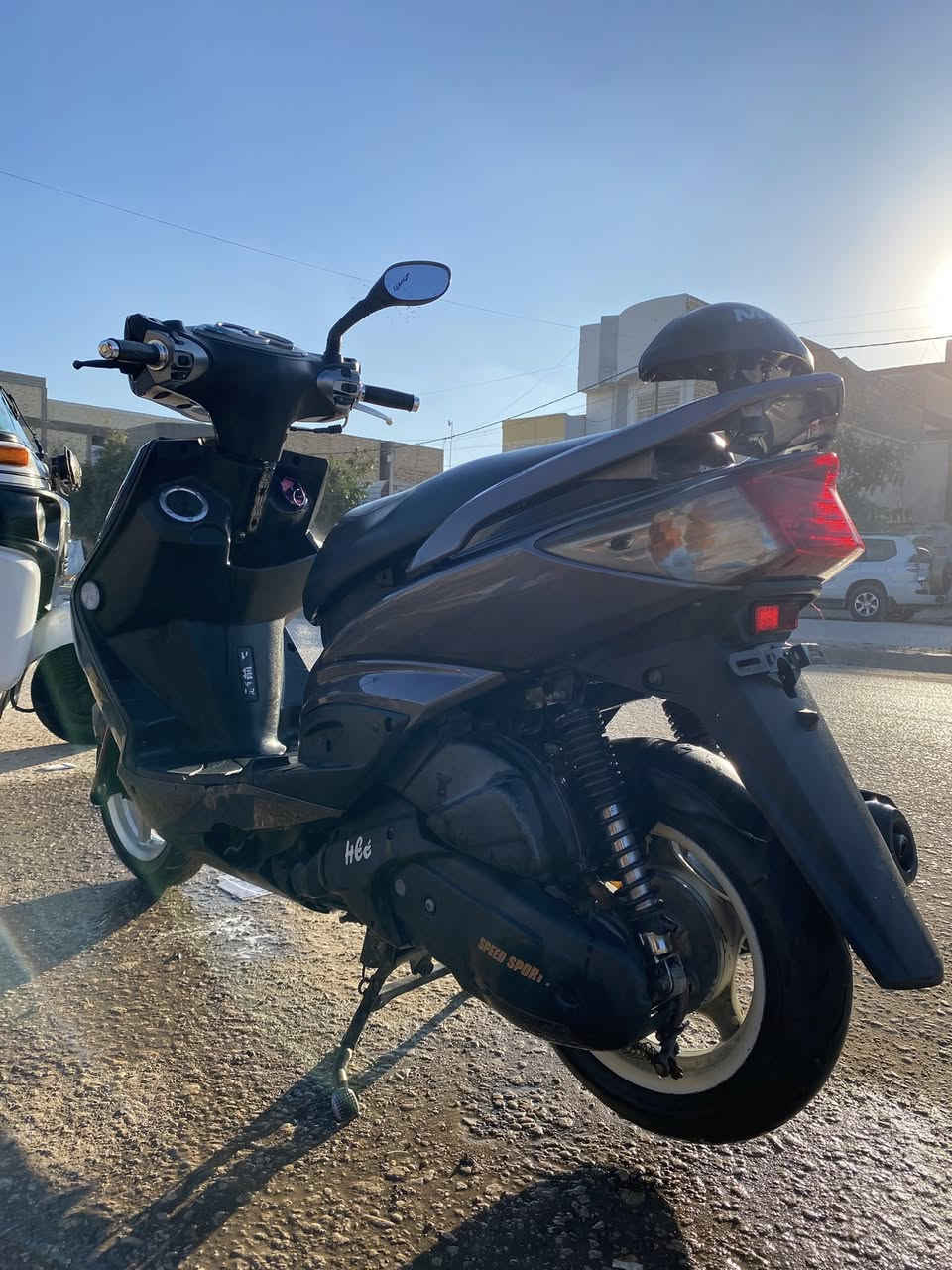 سلام عليكم سكنز فحل ياباني للبيع الدراجه نضيفه ومكفوله من الفتح كفرات اصليه مصبوغات لجماليه فقط السعر خاص مكاني كوفه حي ميسان تفاصيل اكثر راسني 🤍***********
