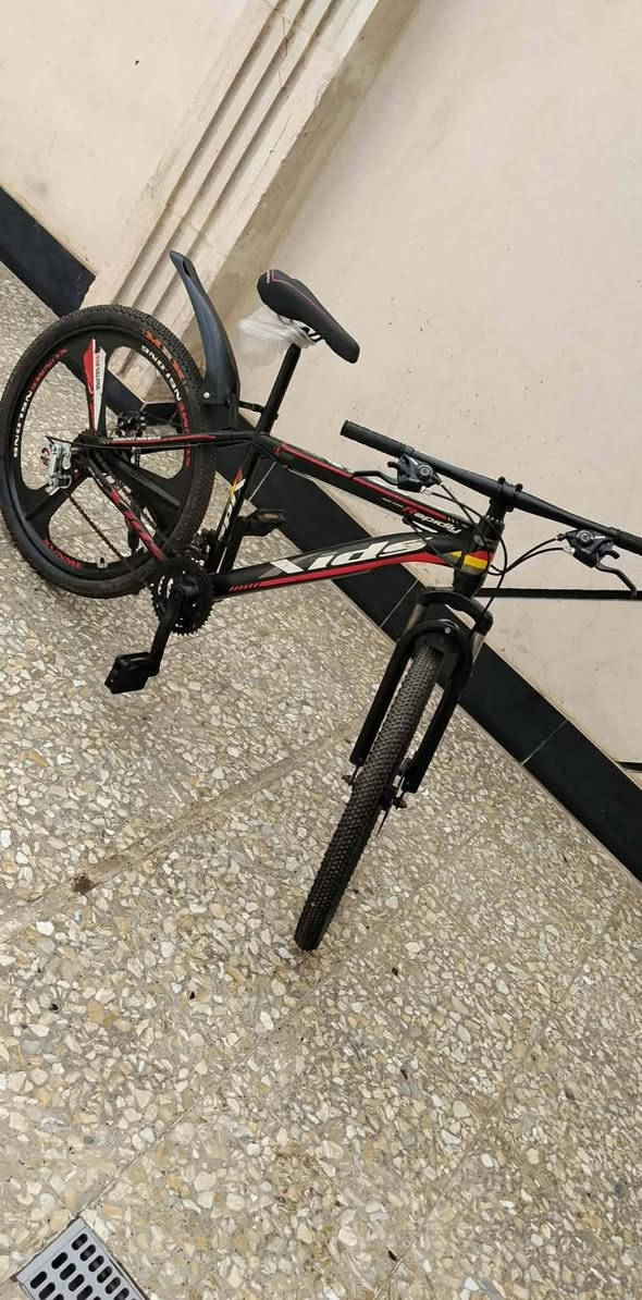 السلام عليكم بايسكل جديد للبيع السعر 150نهايتهةالبايسكل الاماني جديد التواصل ***********
