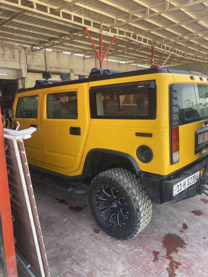 السلام عليكم لبيع  همر اج 2 مكفوله بسمي رقم بغداد بدون حادث السعر 185 لاستفسار *********** مكاني بغداد
