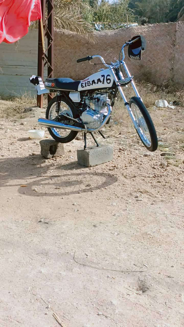 سلام عليكم دراجه تعمير للبيع الشاصي 22 اوراق اصولي ولتعميره 2025 السعر خاص ***********
