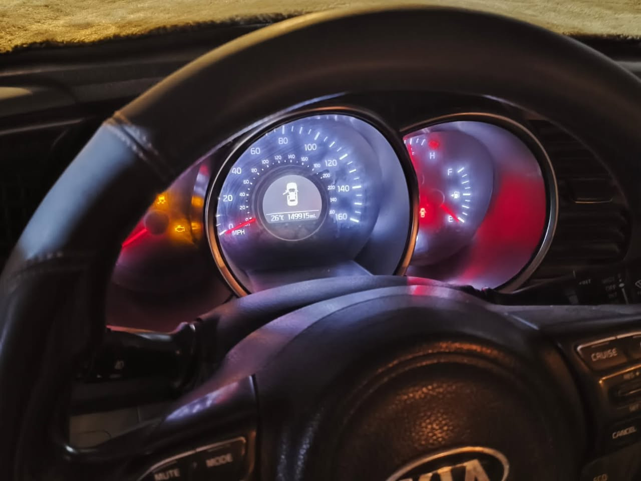 اوبتيما مديل 2014 وارد أمريكي بيها جاملق وبنيد رقم ذي قار الون احمر ماروني السعر (95(   ***********
