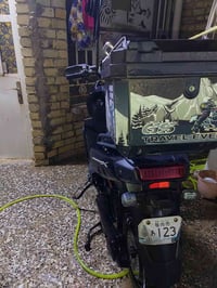 دراجة شحن اباتشي 6 بطاريات 38 مبدلهن جدد بالجيس داجه تمشي 6 كيلو خير م...