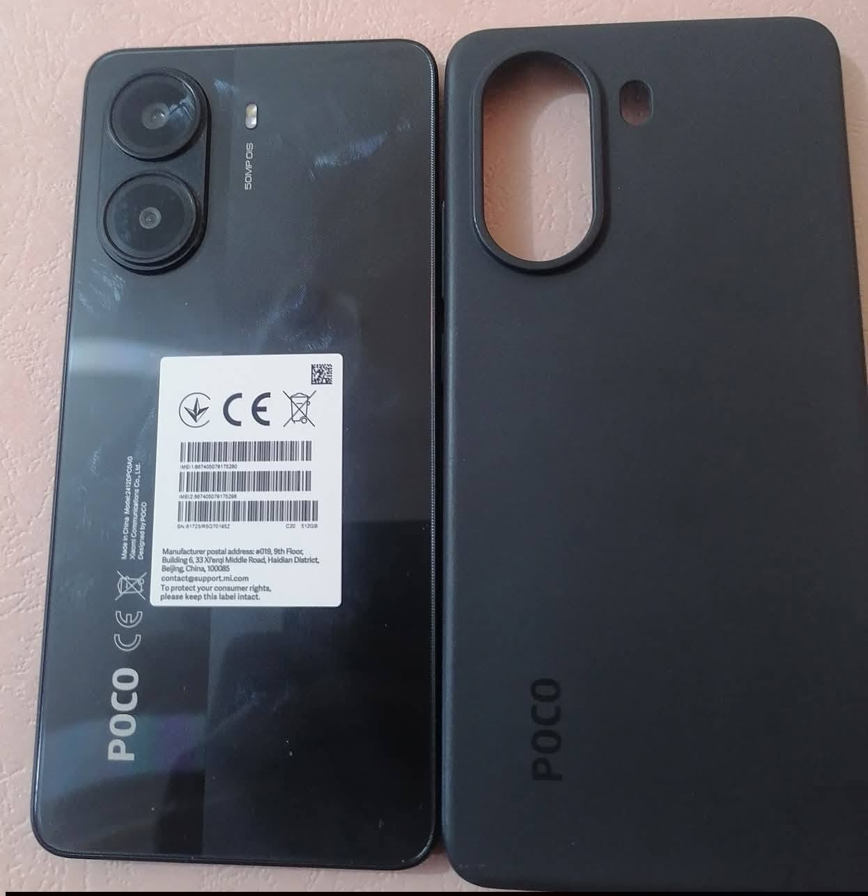 POCO X7 Pro
بوكو X7 برو

ذاكره 512
داخليه 12+12
مشحون 471
نسبه البطاريه 95
بدون ملحقات فقط جهاز
يشغل 120فريم بوبجي 
مكفول من كل عطل او صيانه  
بيع او مراوس
السعر 325 الف 
تواصل فقط وتساب  او اتصال
العنوان كربلاء 

***********

