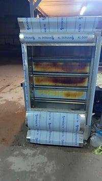 مشوايه مال دجاج ٨ شياشه مستخدم سبوع السعر ستميه وخمسين وبيها مجال. 077...