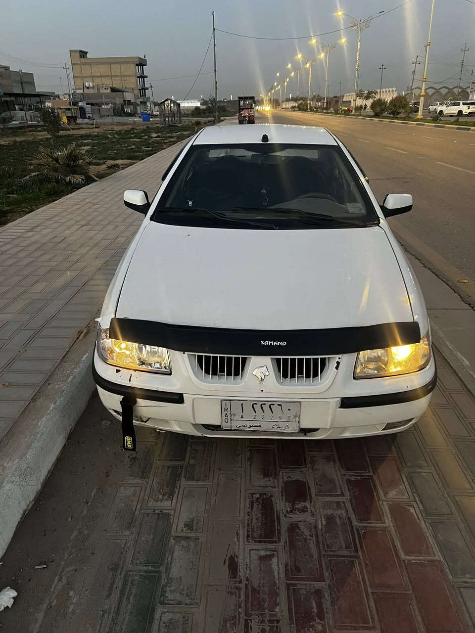 سمند ناطق موديل ١١رقم كربلاء 
سياره نضيفه بدون حادث فقط ضرر بسيط بجاملغ الخلفي بلكرن يم البكلات مكينه وكير وتبريد شرط حداديه تخم تاير كله جديد تحويل ثاني يوم عنوانه كربلاء حي ميلاد قرب مجمع دره سكني ***********
