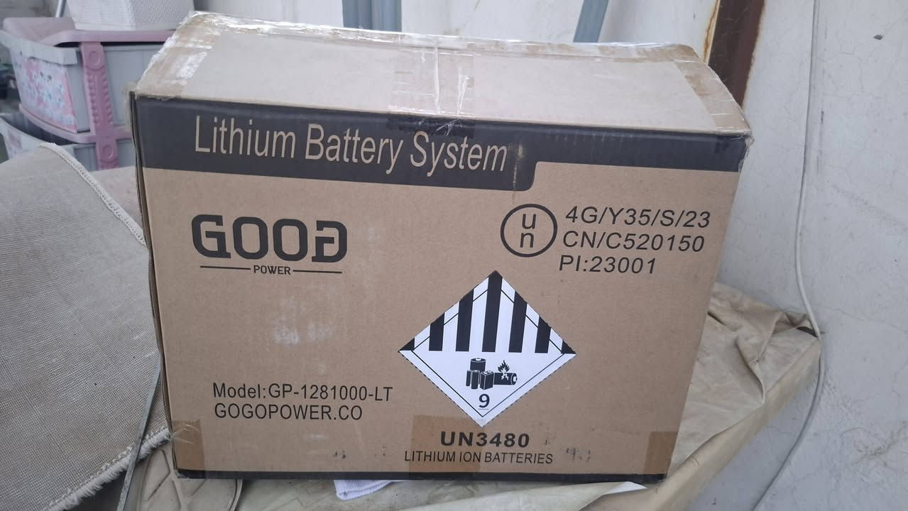 2x بطاريتين battery lithium 100a 12v
مستعمل ١٠ ايام ضمان ٥ سنوات
٣٠٠٠دورة اذا تفريغ لل٩٥%

٤٤٠الف


**إذا كنت صاحب هذا الإعلان وتريد حذفه لأي سبب، رجاءا أرسل رسالة إلى الدعم الفني**