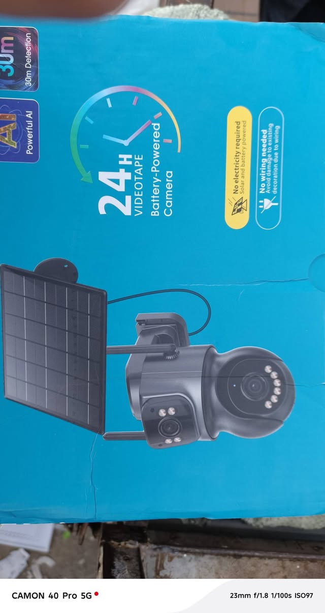 كامره على طاقه شمسية مزاد اعلى سعر ابيع


**إذا كنت صاحب هذا الإعلان وتريد حذفه لأي سبب، رجاءا أرسل رسالة إلى الدعم الفني**