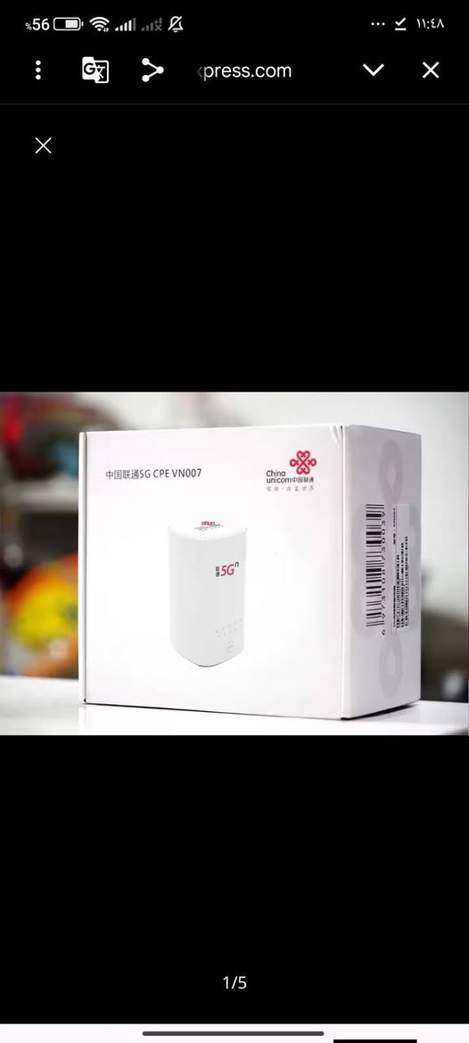 ..
مزاد شوصل بلعافيه 
تحويل بطاقة SIM لجهاز Unicom 5G CPE vn007 إلى راوتر واي فاي بسرعة 1000 ميجابت في الثانية


**إذا كنت صاحب هذا الإعلان وتريد حذفه لأي سبب، رجاءا أرسل رسالة إلى الدعم الفني**