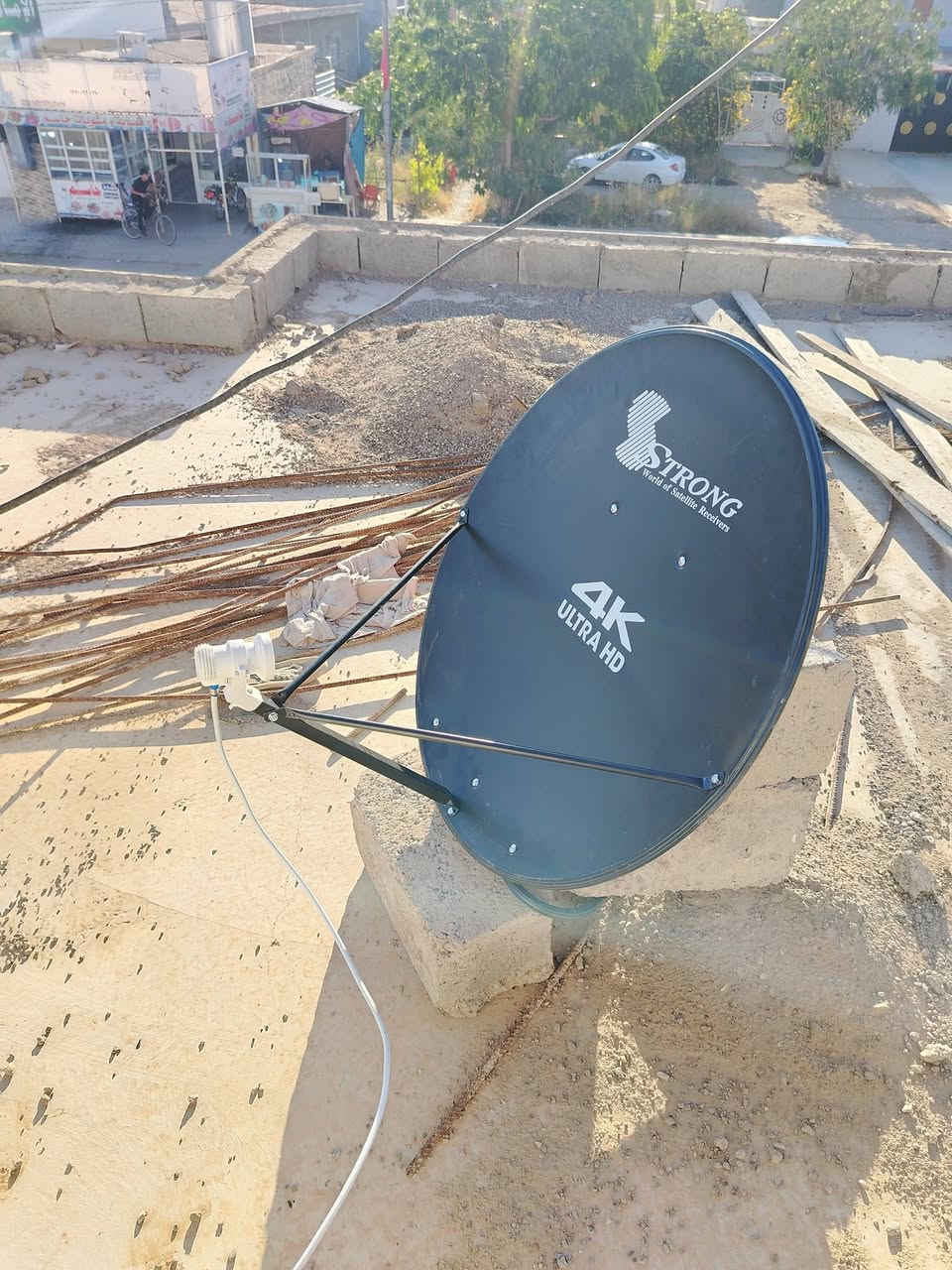 تـم بحمد الله تنصيب قمرين📡💛
📡قمر ياه سات  52:5 A 🔶
بكامل الترددات القويه
بدون انترنت بدون اشتراك مجانا بشكل كامل
تابع جميع الدوريات والبطولات وكاس العالم 2026
📡قمر نايل سات 7 غربا 
قمر محب البيت العراقي 🇮🇶 
بكامل الترددات القويه والضعيفه 🔺
على طبقين : 85 سـم📡
اضافه دايسك 4️⃣ منافذ⬆️
للاستفسار ع خاص او على 👇♥️ 
رقم هاتف
***********
