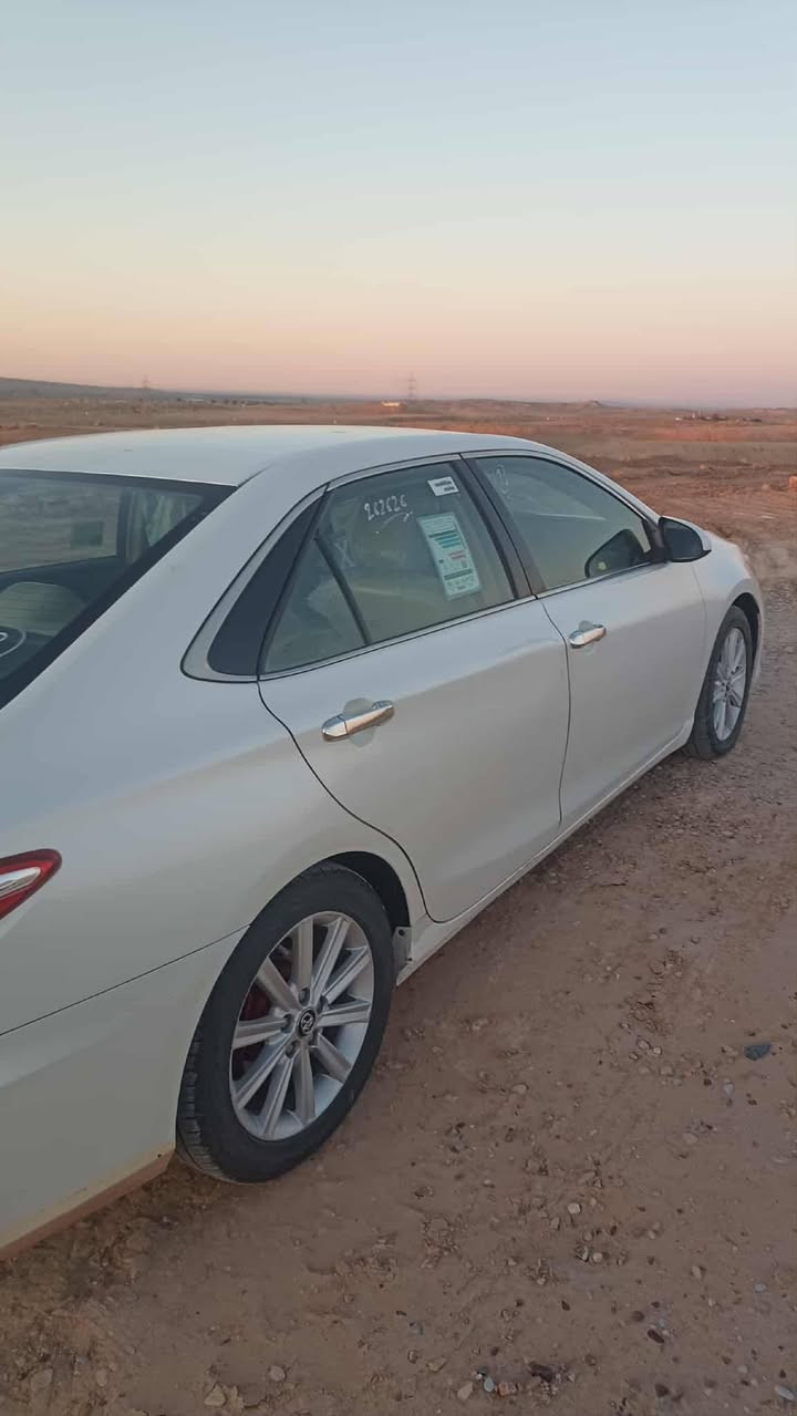كامري موديل 16رقم سليمانيه لون ابيض كفاله سنويه 27كير كفاله محرك كفاله سعر 170بيه مجال رقم ***********
