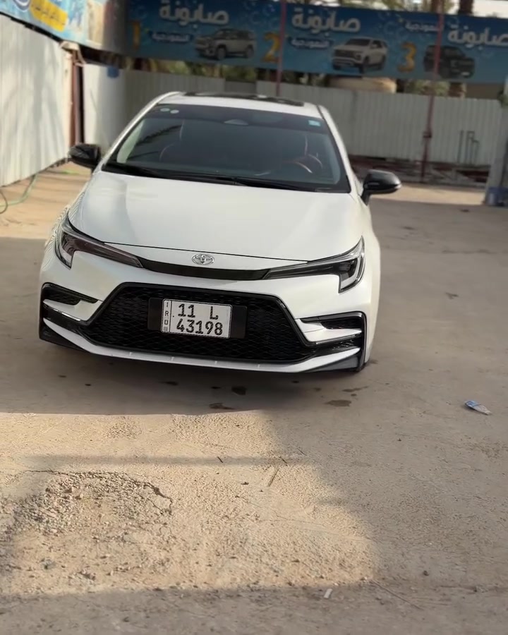 كورلا S بلاك ادشن للبيع فقط 2025
ماشيه 16الف كم فقط فول مواصفات للاخير كرسي كهرباء بدون صبغ وبدون بارد بيه فقط شخط زغير بالباب الخلفي والسونار مرفق بالمنشور السعر 162وبيها مجال بسيط كلش الشراي يتصل فقط مكاني كربلاء ***********
