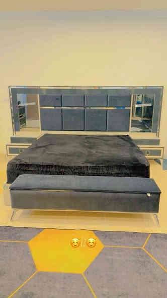 غرفة نوم 8 قطع بدون دوشك صبغ حراري للاستفسار ***********
