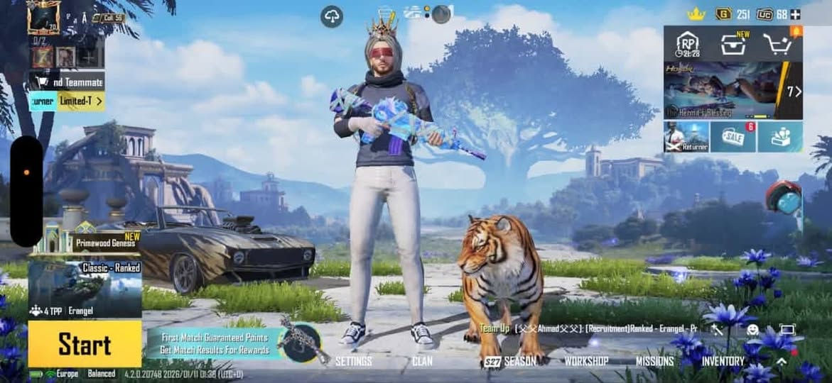 حساب ببجي للبيع بسعر ٣٠٠ قفل مكاني بغداد ابيع وجه لوجة لضمان حق الطرفين


**إذا كنت صاحب هذا الإعلان وتريد حذفه لأي سبب، رجاءا أرسل رسالة إلى الدعم الفني**