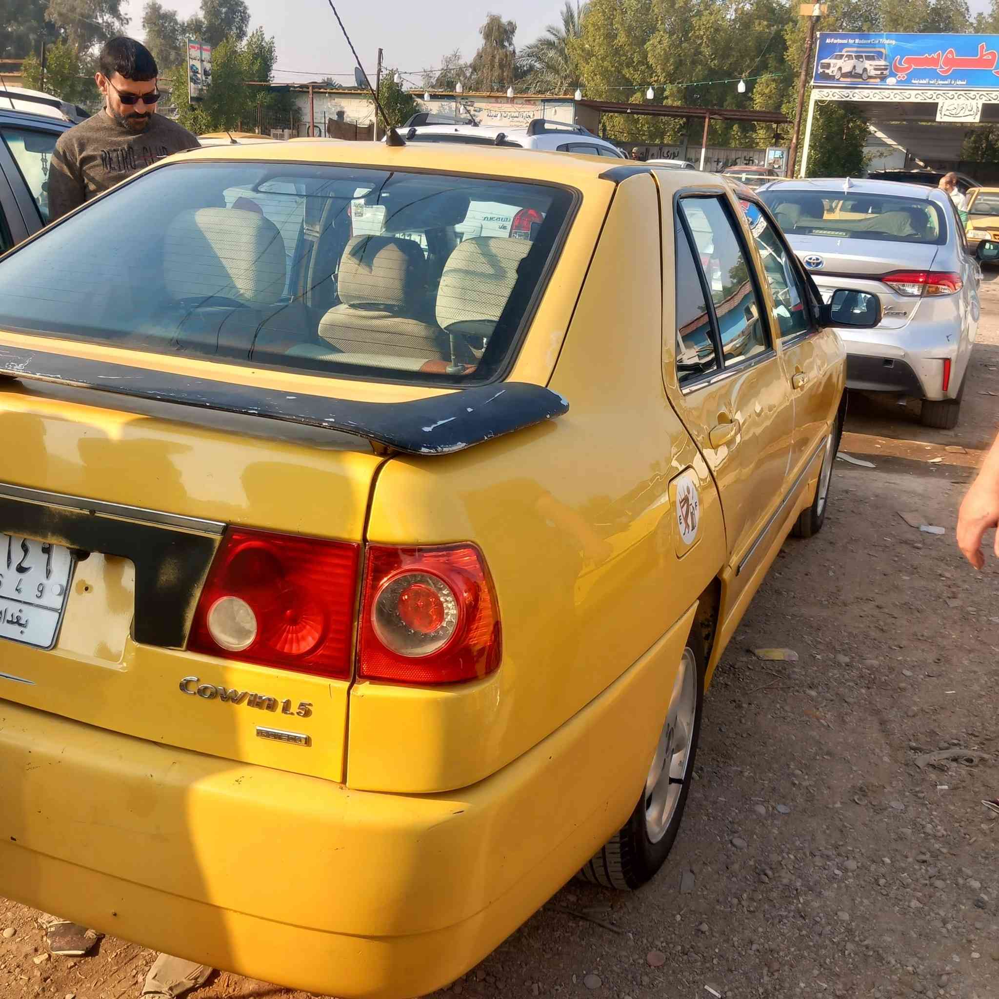 السلام عليكم شيري كوين 2011  للبيع بلادي تخم تاير جديد شواصي بلادي هيئة غرامات مصفرة مينة بلادي السعر 30العنوان حي العامل الرقم ***********
