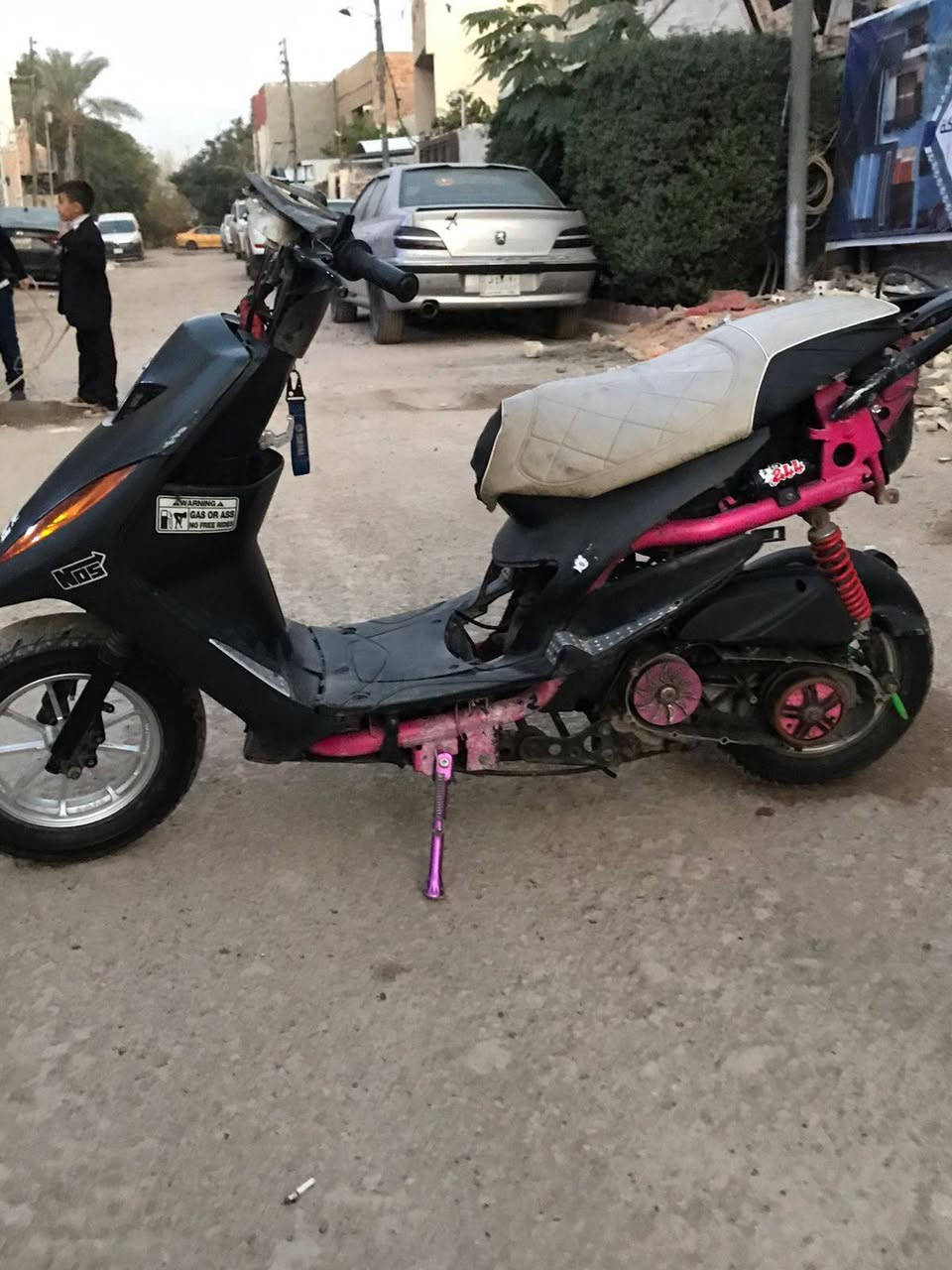 عدله مالعب
مكينه مامفتوحه ٤٩ بلادي

كلج wf 2018 مو التجاري مال هسه التلزيك بلون شاصي وردي

شوته 4 ولفات

بجم 4 ولفات

ستاند ncy

وياله مشيف رصاصي

تعلاكه ncy رصاصي 

صالنصه fm قبل ٣ ايام شديته جديده 

جوين + كابريته جديد تجاري مفوله شلعه معدل الي بالك دراجه مال جناي بانزين محسن دهن امزويل الله شاهد

*********** بغداد حي عامل

شراي يتصل واتساب سعرهه حلو
