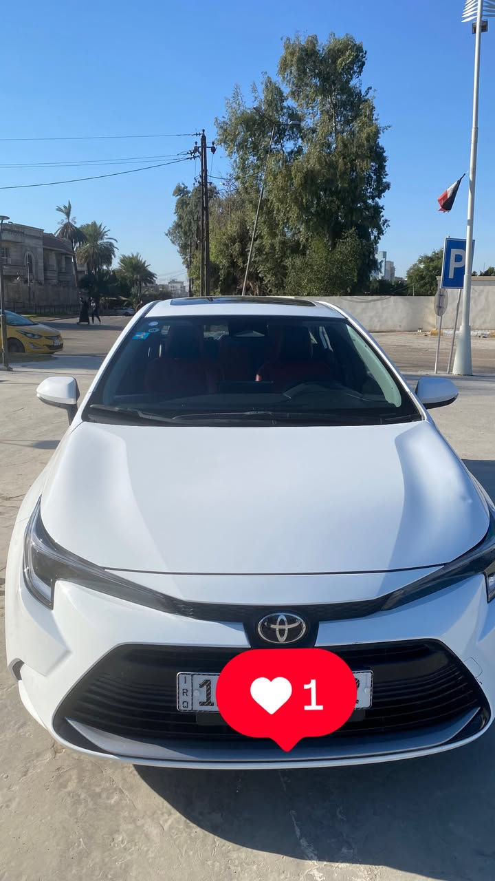 كورلا 2025فول كراسي كهرباء ماشية 19 الف  مكفوله من كلشي عدا  طخه سطحيه  موضحه بصوره ممصلحها 
***********
