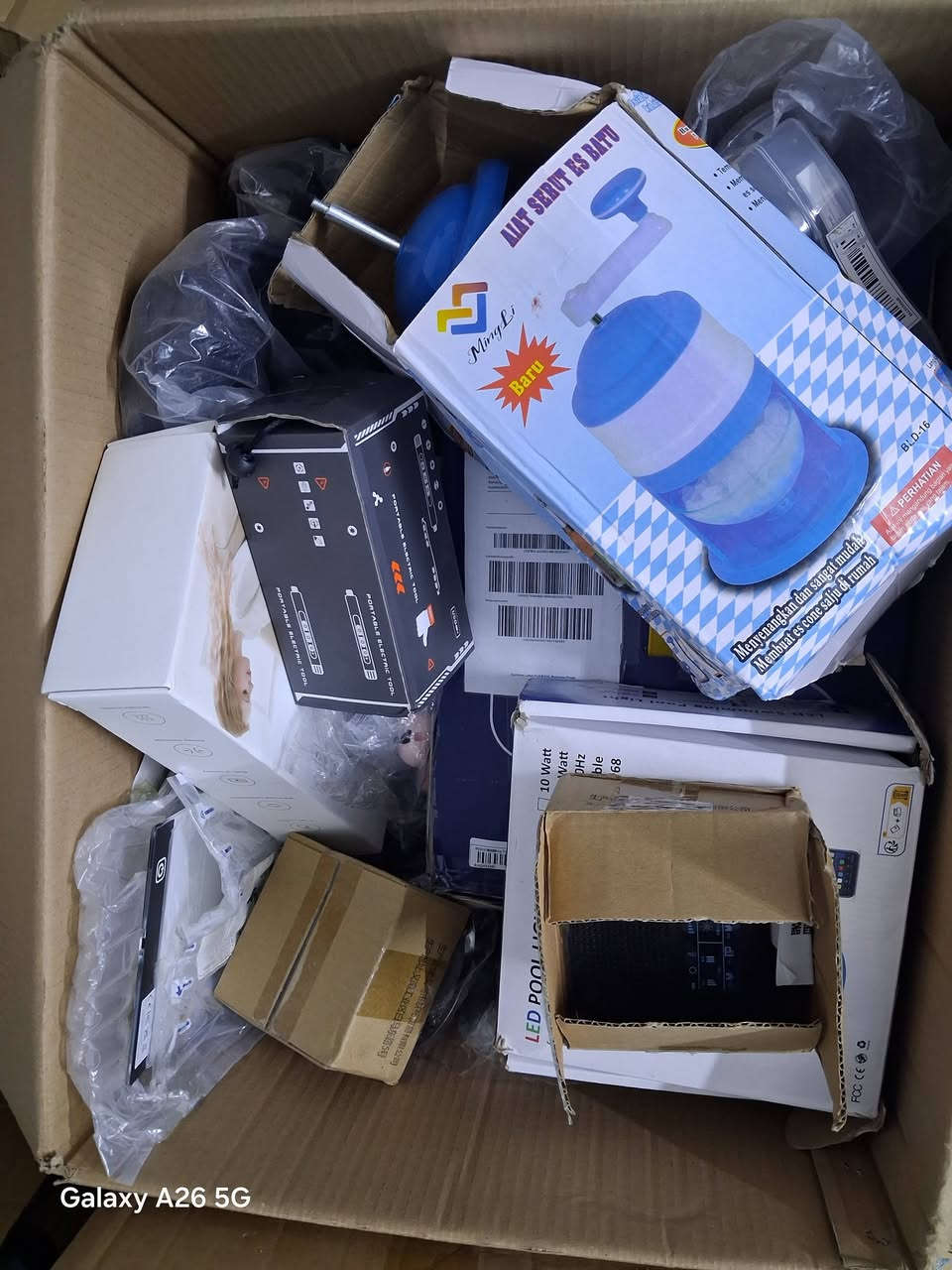 شلعه مال تعزيله ٦ كراتين  منوعة بسعر ٣٠٠ الف لمعرفة المحتوى راسلوني


**إذا كنت صاحب هذا الإعلان وتريد حذفه لأي سبب، رجاءا أرسل رسالة إلى الدعم الفني**