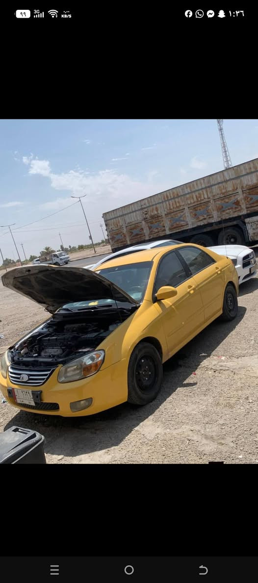 سبكترا ٢٠٠٨ للبيع سيارة جاهزه كير مكينه بجيس مال جناي *********** العنوان بابل
