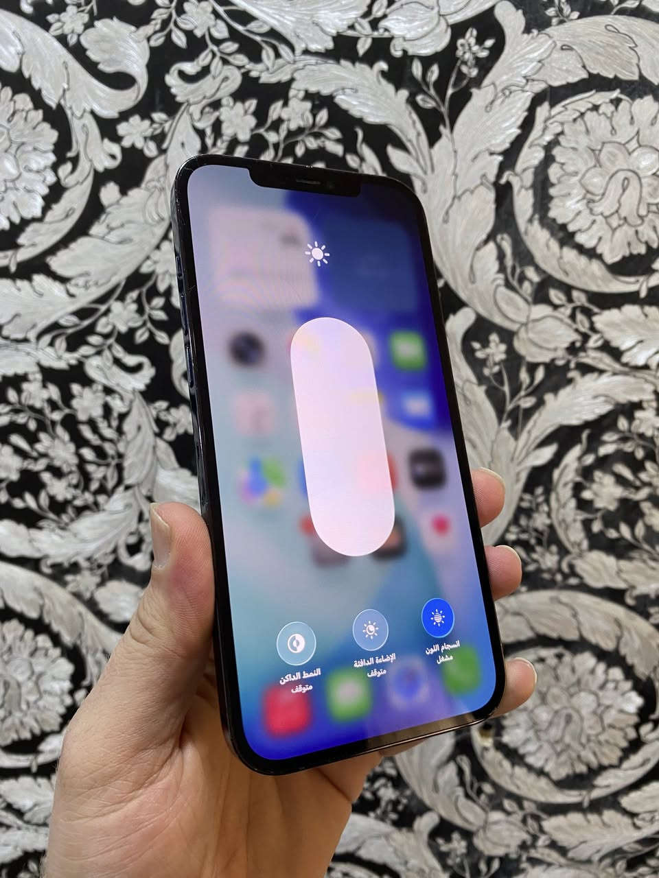 ‏ ‏iPhone 12 Pro Max ذاكرة 256 بطارية 78 نموذج الجهاز ويا بطارية اصلية ما مفتوحة وكالة السعر 375 سعر نهائي اتصال *********** خاص مغلق
