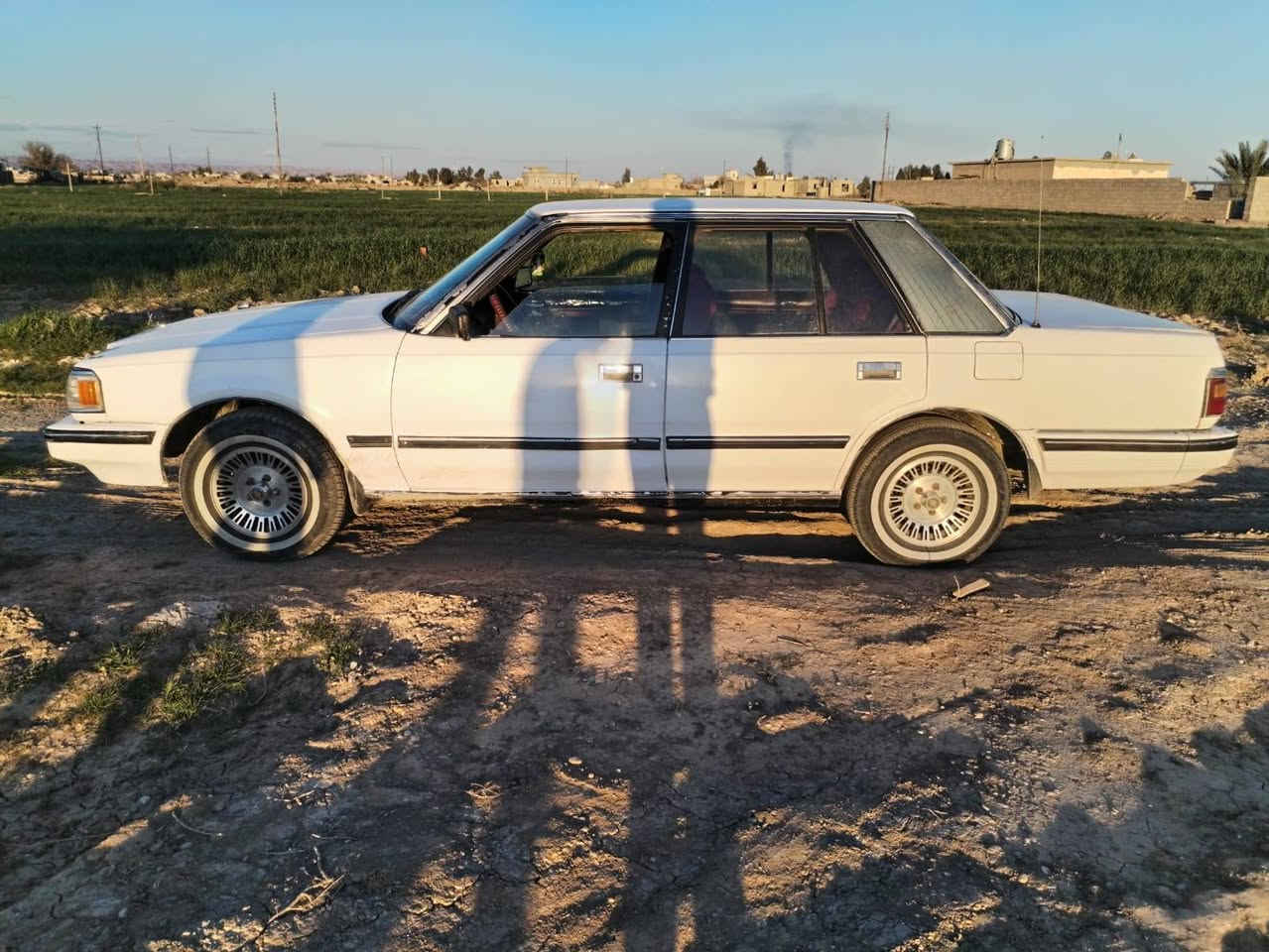 السلام عليكم مكلف بالنشر
للبيع او المراوس 
سوبر ٨٧ بدون صبغ كير محرك طخم تاير تريد  تحويل تريدوكاله.
العنوان صلاح الدين بيجي 

‏‪***********‬
