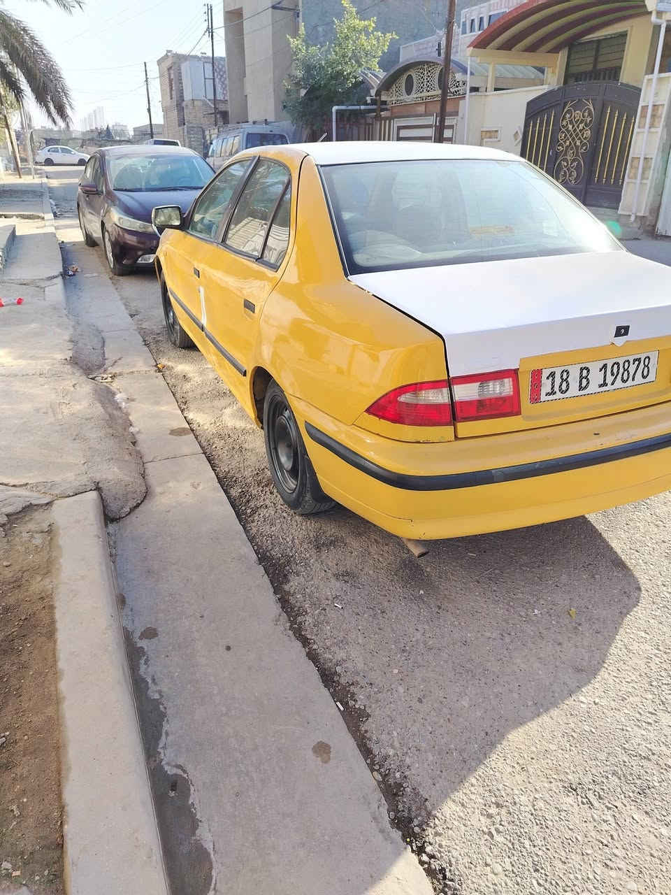 السلام عليكم سمند موديل ١١رقم بابل بسمي مصفره هيئة وغرامة مكينه كير صدر تايرات خير من الله بيه رشات صبغ السعر ٣٢وبيه مجال العنوان البياع تقاطع درويش حي التراث ***********
