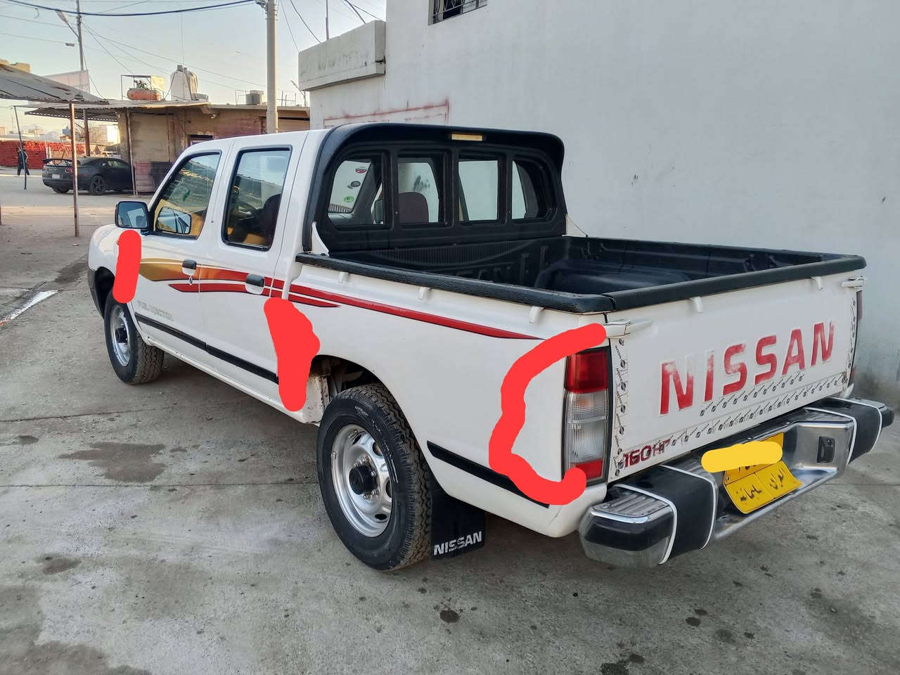 نیسان 2008 یابانی.......117 گەڵا
ناوسوور....جام کارەبا....دەبڵ گێچ.....قفڵ مەرکەزی....
بێ دەعم و لێدراوی .. پارچەی ڕەش نییە....
تەنها.....3 پەڵە بۆیاخی هەیە....لە وێنەکان دیارم کردوە
سەنەی بەسەر چوە ...ژینگەی دراوە.....غەرامە بەشەرت
بەشەرتی گێڕ و مەکینەو ئەکسل ...نزیک 300 ڕۆشتوە
*********** واتسئەپ.....ماڵی دۆست 
*********** ڤایبەر........بێ کێشەیە ......ئەدمین😍
