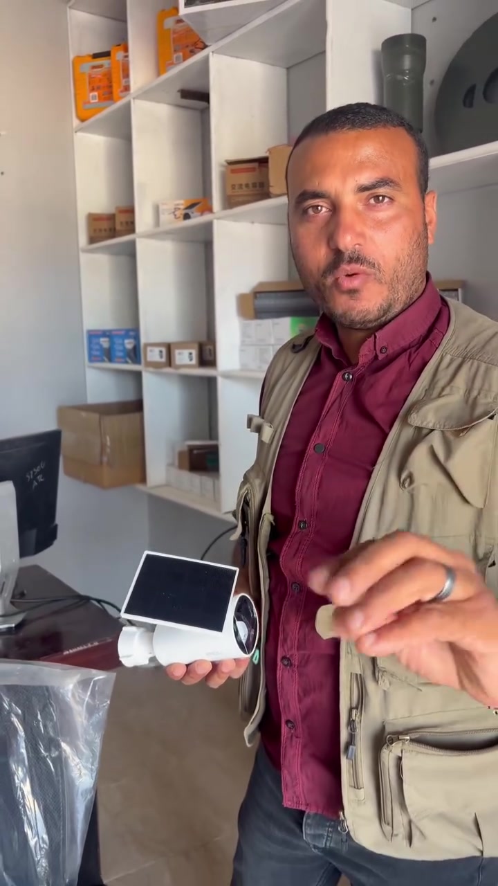 يوجد كاميرات مراقبه. بتشتغل. بالطاقه الشمسيه فى فرع جلبانه. على الطريق الدولى. بجوار محلات الأخوه


**إذا كنت صاحب هذا الإعلان وتريد حذفه لأي سبب، رجاءا أرسل رسالة إلى الدعم الفني**