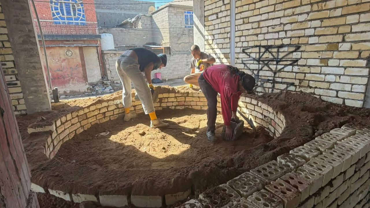 *********** للأتصال يوجد واتساب ابو شهم النجفي واحد عراق في بناء أفران الصمون
هذا عملنه صوره وصوت من موقع العمل لايوجد منافس ضمان 25 سنه 

تم بحمدالله بناء دبّان فرن صمون في محافظه بغداد 

اي سؤال او أي أستفسار *********** يوجد واتساب 

وعملنه في جميع محافظات العراق 🇮🇶نوصلك وين ماتكون 

(((بلا منافس ابو شهم النجفي واحد عراق ))) والحمدالله
