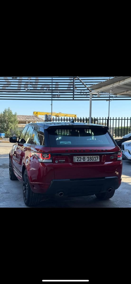 السلام عليكم
رانج روفر سبورت ( وكالة سردار )

موديل 2017

فول مواصفات عل اخير 

محرك 8سلندر (بانزين )

 السيارة مكفولة من كشي 

السيارة بسمي تحويل ثانيوم 

دوسة كهرباء 

كشنات جلد 
السعر بل خاص 

السيارة ماشية 145الف كيلو 

الرقم *********** وبي واتساب
