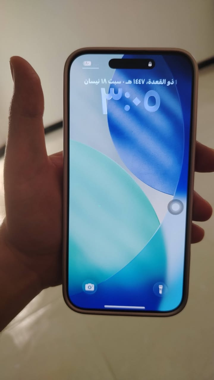 ايفون 16برو ماكس 
بطاريه 100
استخدام شخصي 
ذاكره 256
شرق اوسط وكاله ماستر 
نظافه100٪
فقط ضرر الجهاز نقطه خضراء اللون بالشاشه اثر ضربه قلم 
مامئثره ابداً 
تفاصيل اكثر 
***********
@إشارة
