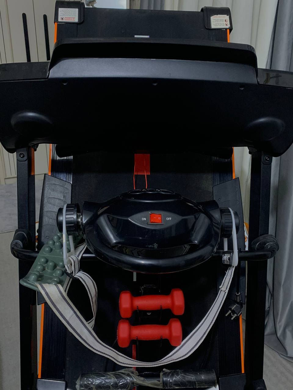 السلام عليكم
جهاز رياضه للبيع
ركض + قرص دوار + حزام هزاز 
السعر ٥٠٠ الف 
مكان واسط الاحرار 
***********
