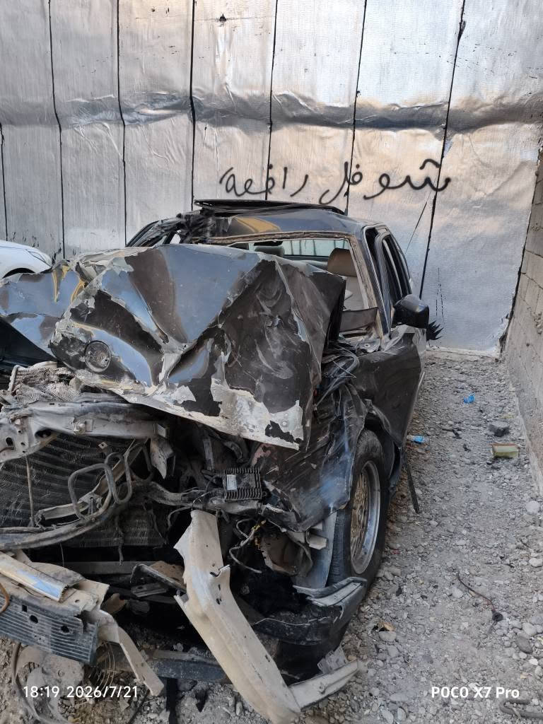 دفع الله ما كان اعظم والحمدلله على كل حال 
للبيع سيارة صار بيها حادث نوع BMW730
سيارة رقمها كركوك و بأسمي 
مكاني كركوك *********** كركوك, العراق
