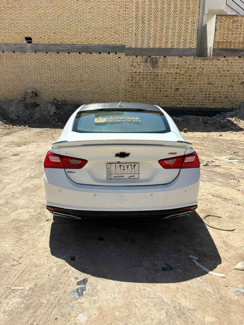 ماليبو 2021 RS
معوقين مثنى بعد 9 اشهر تصير حره
بيها جاملغ بنيد مبدل وجاملغ بارد وخاليه من العيب الشرعي بيها فحص
محرك ١٥٠٠ تيربو
مكان السيارة الناصرية 
السعر83 وبيها مجال بسيط
***********
