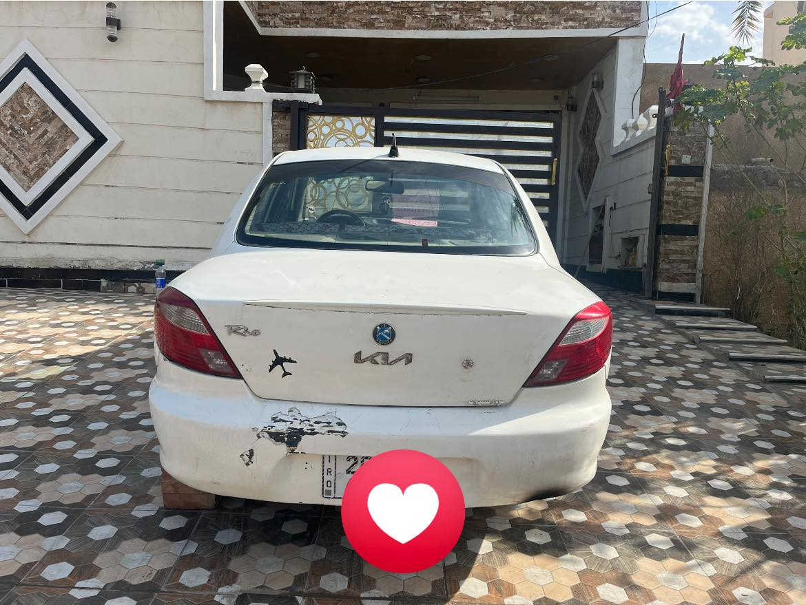 اڵڛڵام عليكم للبيع كيا ريو موديل 2000 جاهزه كير مكينه كهربائيات مصبوغه حزام رقم وهزه وسنوية جددرقم ديالى بأسمي مكان السيارة ديالى بعقوبة حي المصطفى للاستفسار رقمي ***********
